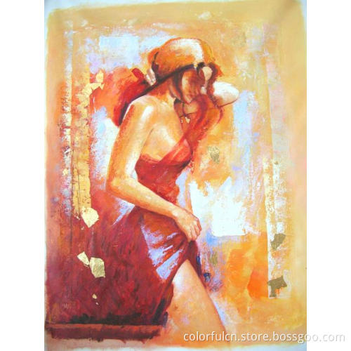 handmade portrait oil painting